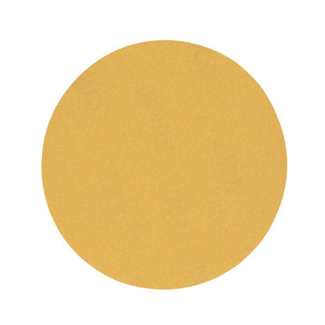 5" and 6" White/Gold Hook & Loop Aluminum Oxide Sanding Discs | Pack of 50