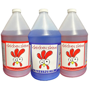 🐔 Golden Egg Deal #2 🐔: Best Value 2 Gallon Cleanser & 1 Gallon Shiner Combo Chicken Shine
