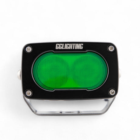 GP10 Flood Offroad LED Pod Green GGLighting