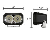 GP20 LED Pod Pair Amber GGLighting