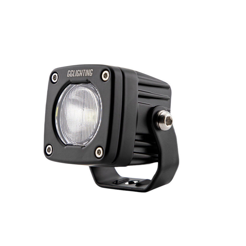 GP5 Single LED Pod Light Amber + Free Clear Lens GGLighting