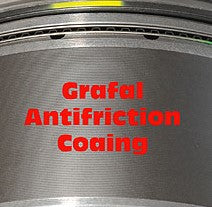 MAHLE 7.3L Ceramic Coated, .080" Fly Cut Piston With Rings 1994-2003 Ford/Navistar Power Stroke Diesel V8 7.3L
