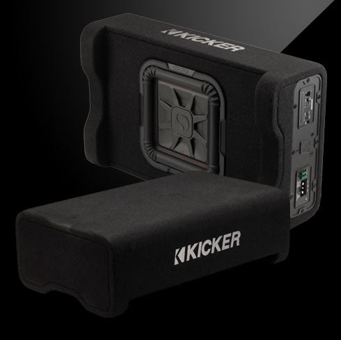 KICKER PL7TDF Powered Down-Firing Loaded Enclosure