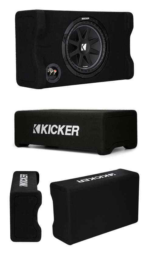 KICKER Comp Down-Firing Loaded Enclosure