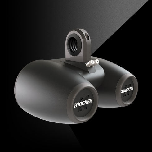 KICKER KMTED Dual 6.5" Empty Enclosure Pair