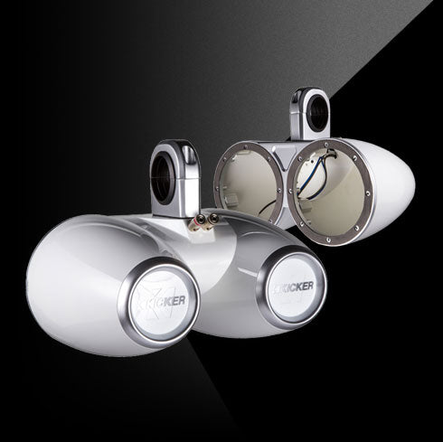 KICKER KMTEDW Dual 6.5" Empty Enclosure Pair