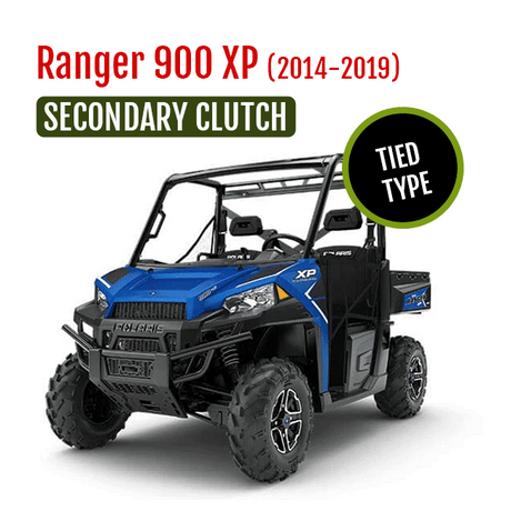Ranger 900 XP (2014-2019) Secondary Clutch Tied Type Upgrade Harvey's ATV Parts