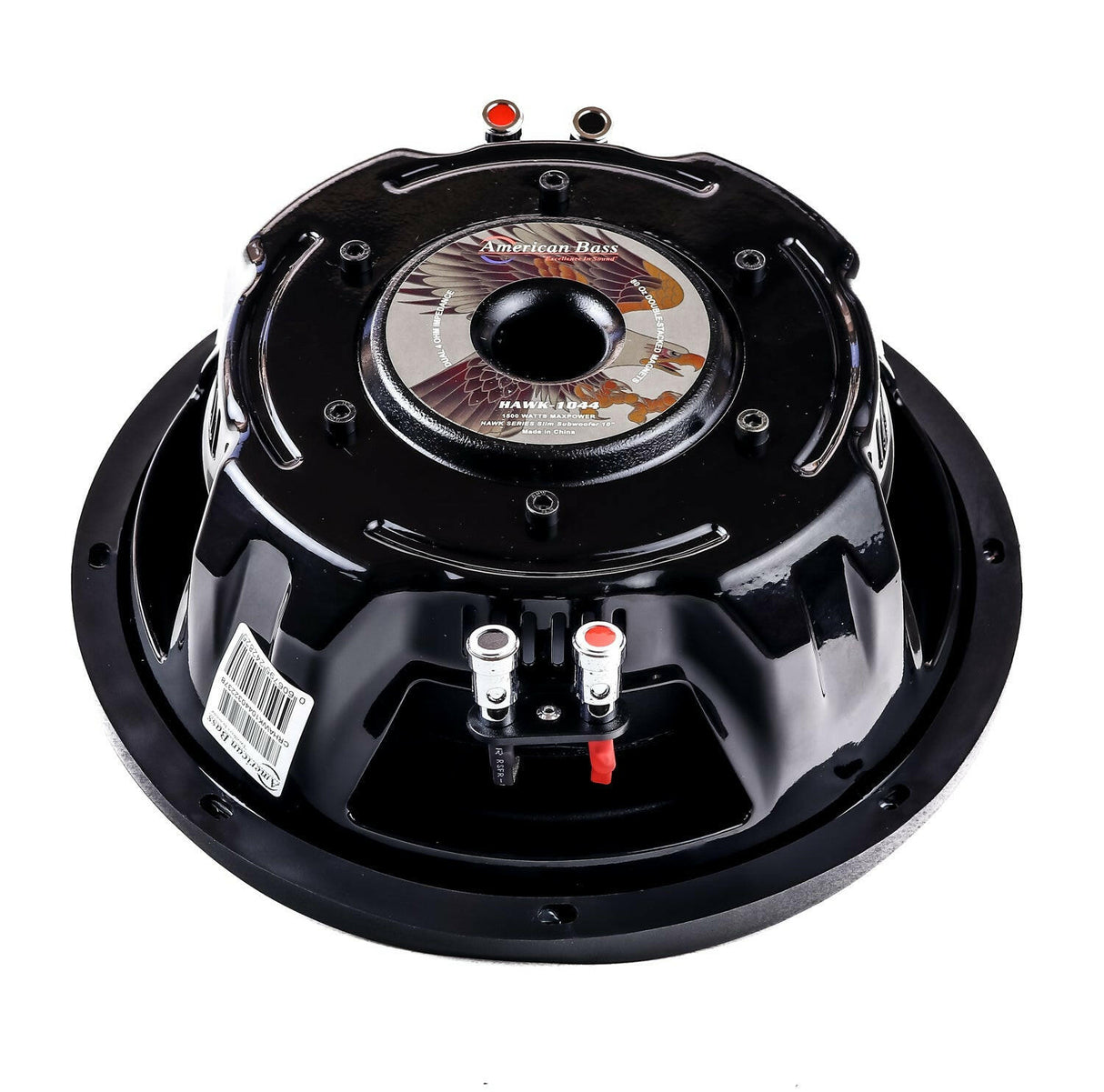 HAWK Slim 10″ Car Subwoofer | 700 Watts RMS | Dual Voice Coil 2 Ohm or 4 Ohm (Shallow Mount)
