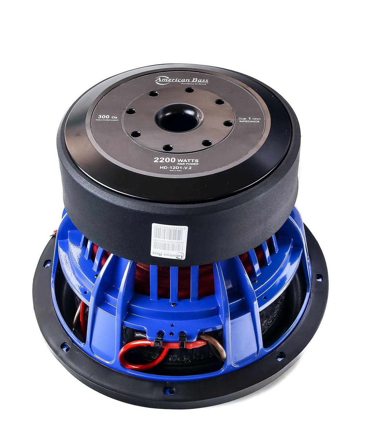 HD 12″ Car Subwoofer | 2000 Watts RMS | Dual Voice Coil 1 Ohm or 2 Ohm