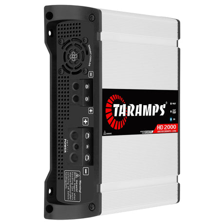 Taramps HD 2000 1 OHM + TS 400x4 2 OHM Car Audio Amplifier COMBO Taramps USA