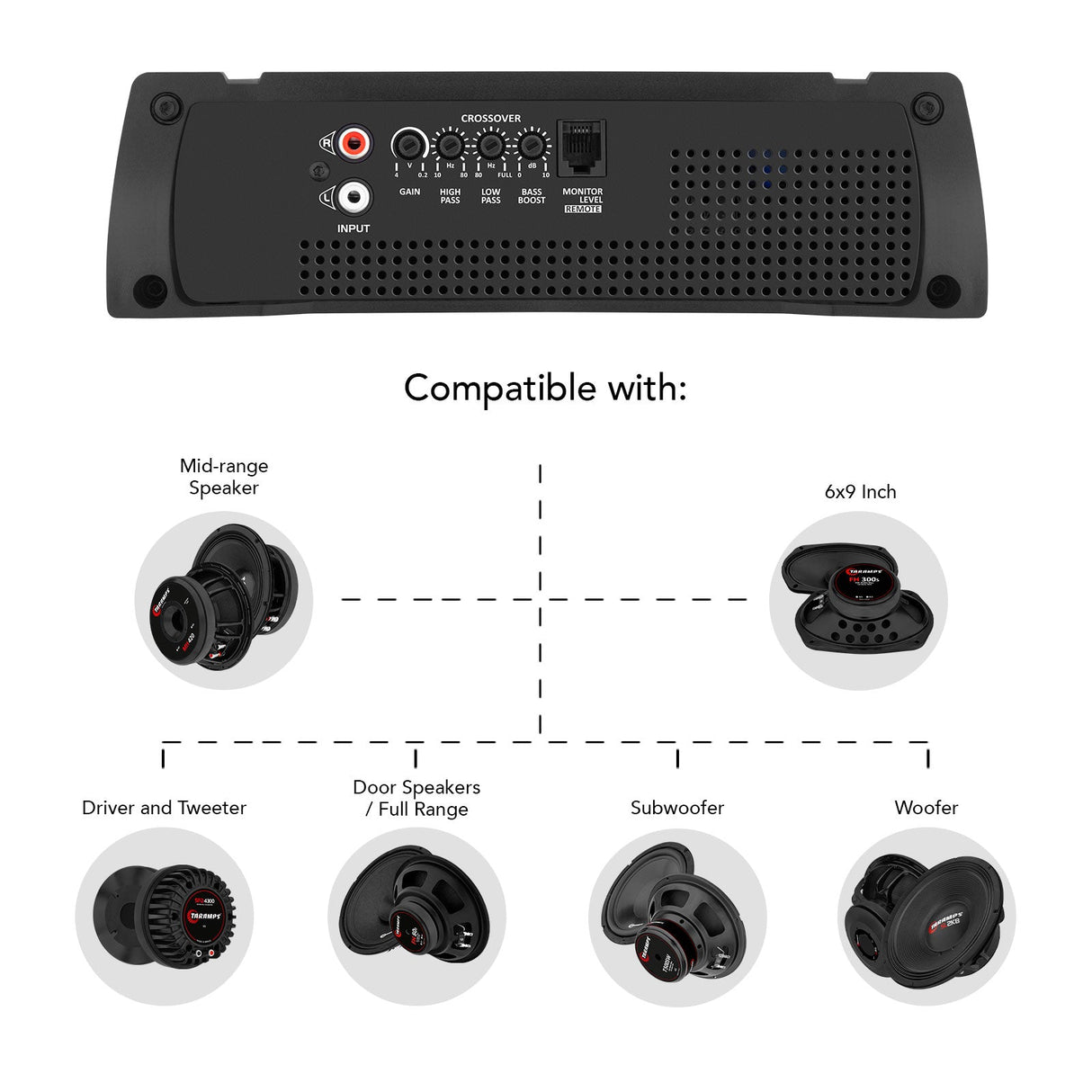 Taramps HD 2000 Car Audio Amplifier Taramps US