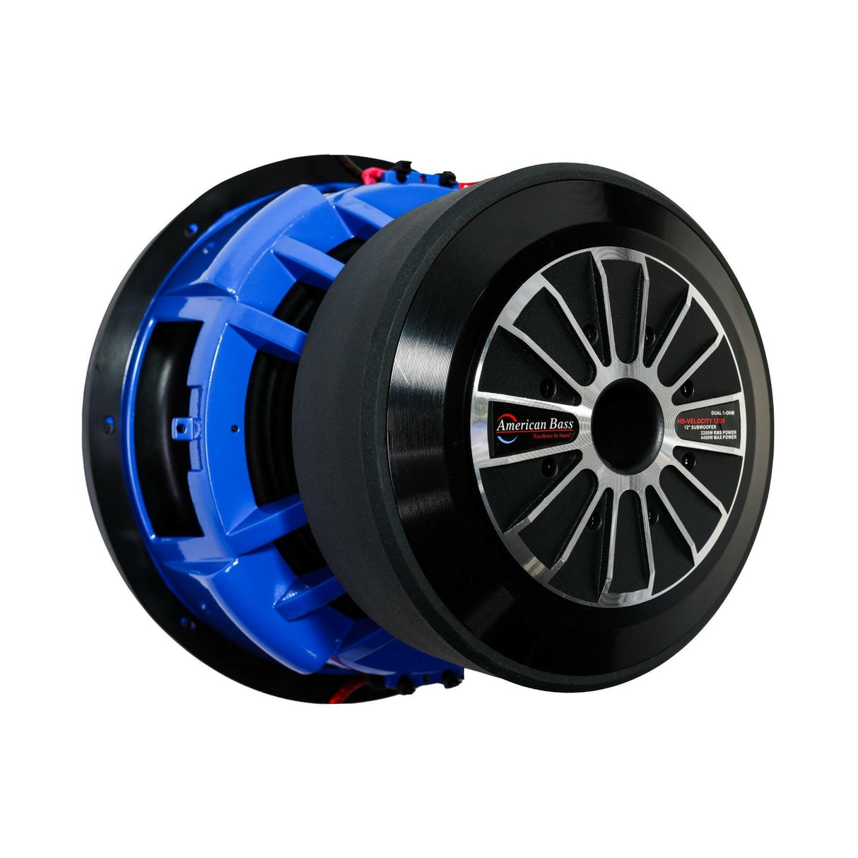 HD Velocity 12"  Car Subwoofer | 2200 Watts RMS | Dual Voice Coil 1 Ohm or 2 Ohm