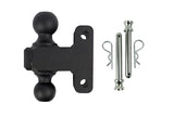 Heavy Duty 4” Drop/Rise Hitch 2" Box Steel Shank