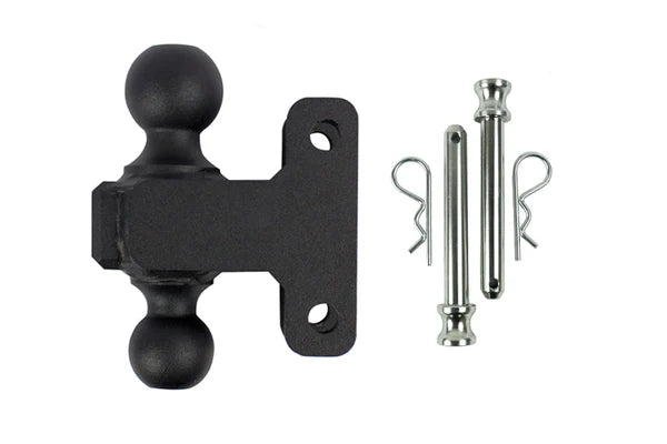 Bulletproof Heavy Duty 6” Drop/Rise Hitch - 2" Box Steel Shank