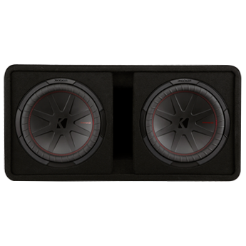KICKER CompR Loaded Enclosure