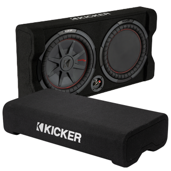 KICKER CompRT Down-Firing Loaded Enclosure