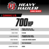 Heavy Hauler Long Block Engine Dodge/Ram 5.9L Cummins 2004.5-2007