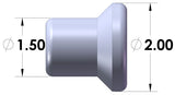 1 1/4-12 Heavy Wall Left Hand Thread Tube Insert for 1 1/2 Inch ID Tubing