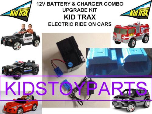 High Performance 12V Battery & Charger Combo for Kid Trax Ride-On Toys