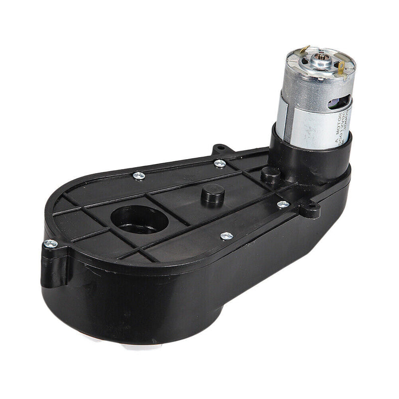 High-Speed 12V Electric Motor and Gear Box Combo for Kids' Power Wheels Ride On Toys