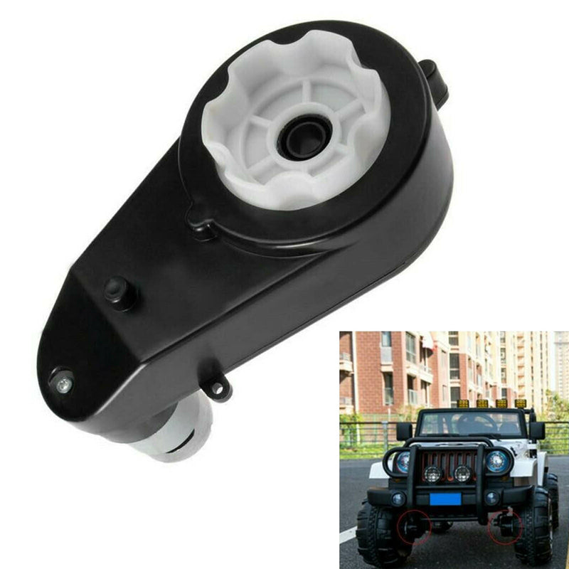 High-Speed 12V Motor and Gearbox for Ride-On Toys - Compatible with Power Wheels and Jeep Models - 30000RPM