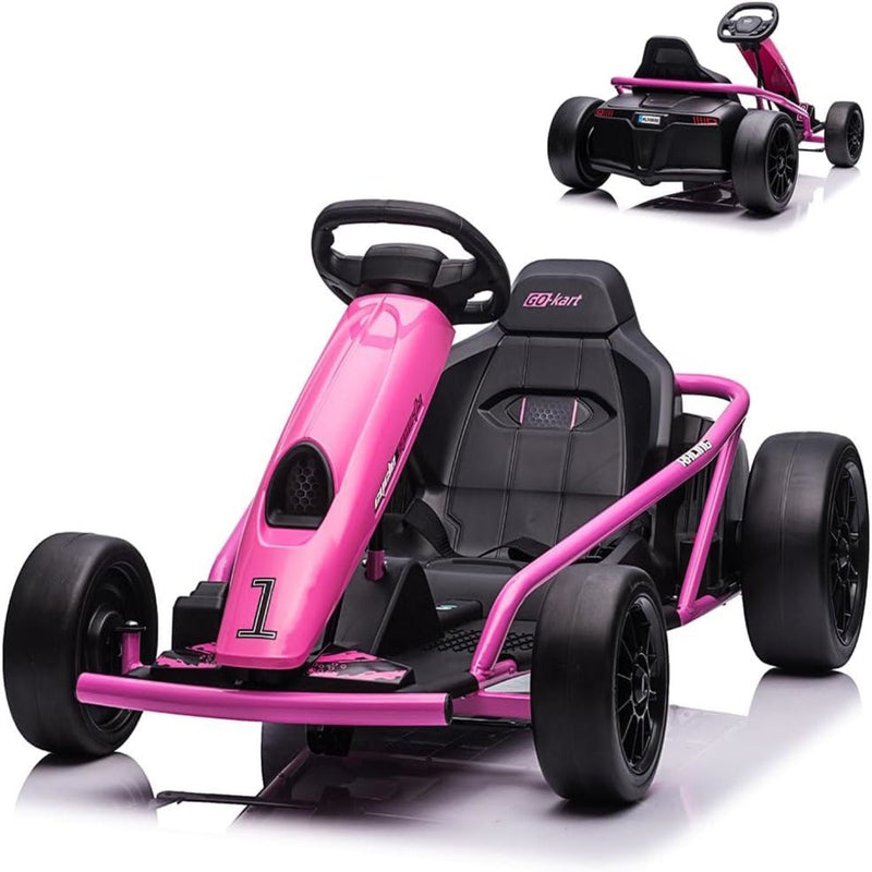 High-Speed Electric Go Kart for Kids - Perfect Racing Toy Gift!