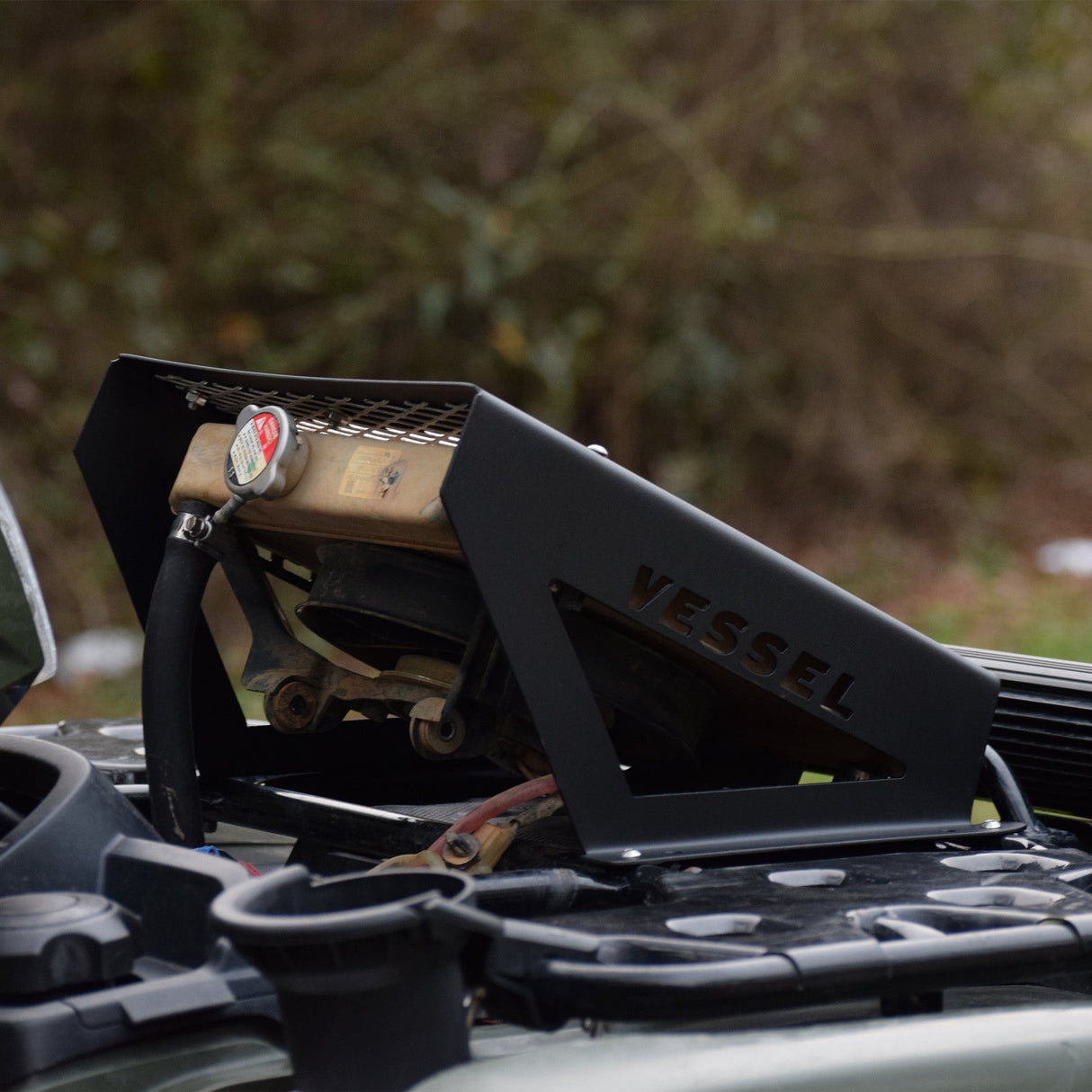 Low Profile Radiator Relocation Kit 2014+ Honda Rancher, Foreman, Rubicon Vessel Powersports