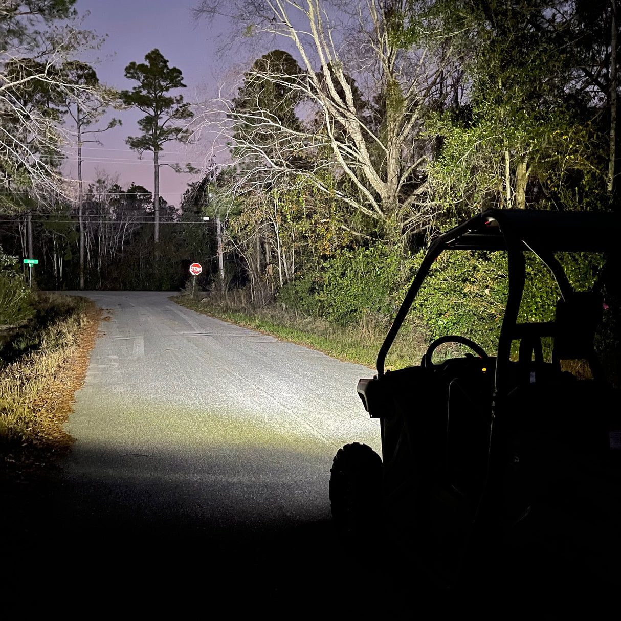 Dual Wide 8" LED Headlights for Honda Pioneer 520 Vessel Powersports