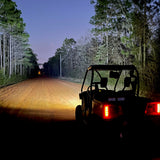 Dual Wide 8" LED Headlights for Honda Pioneer 520 Vessel Powersports