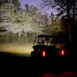 Dual Wide 8" LED Headlights for Honda Pioneer 500 Vessel Powersports