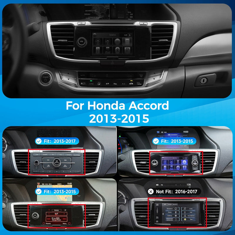 VISION 10” Custom-Fit Car Stereo for Honda Accord 2013-2015