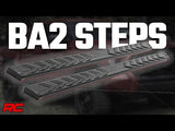 Rough Country BA2 Running Boards Side Step Bars 4-Door Ford Bronco 4WD 2021-2026 41007A