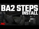 Rough Country BA2 Running Boards Side Step Bars Double Cab Toyota Tacoma 2024-2026 41013A