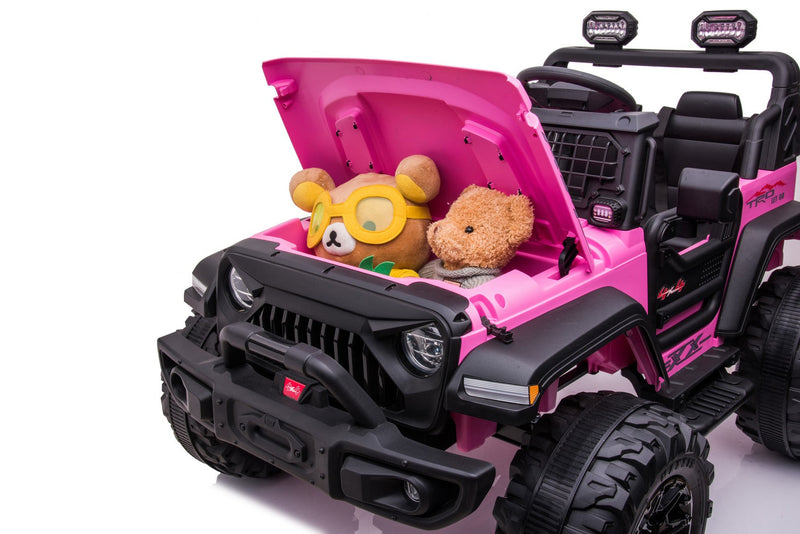 2026 Ride On Electric Truck 2 Seater For Children W/Magic Cars® Wireless Parental Control