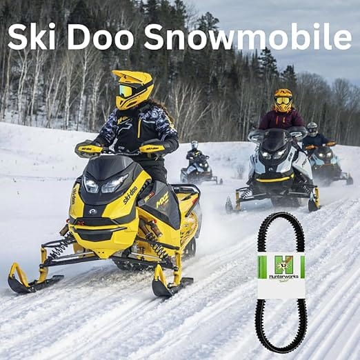 Hunterworks (Snowmobile) Ski Doo 600 Snowmobile Belt, Replaces Part Number 417300551 Hunterworks