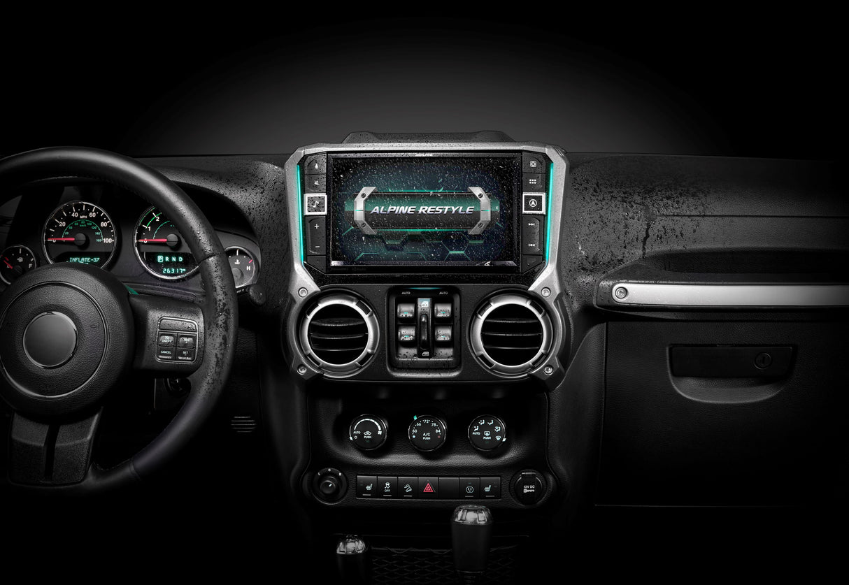 Alpine Restyle I509-WRA-JK 9" Multimedia Receiver | '11-'18 Jeep JK Wranglers