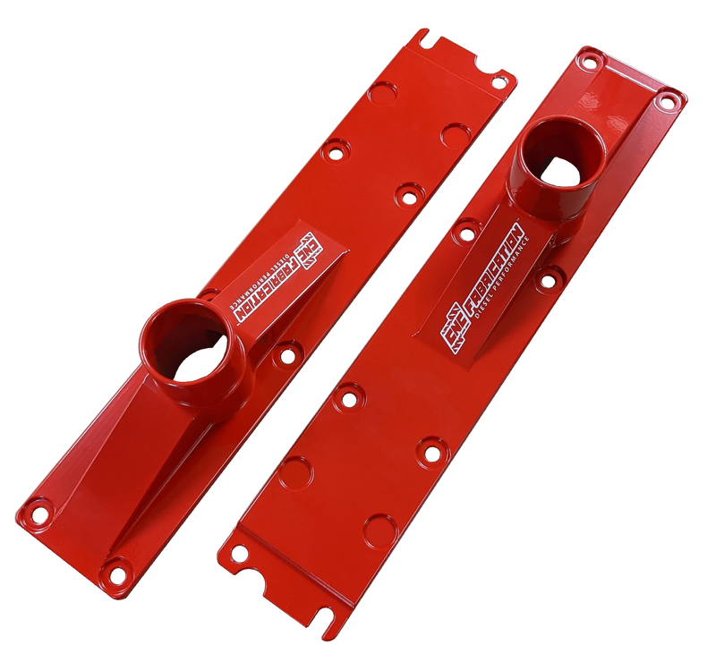 CNC Fab 8 Bolt Billet Intake Plenums - 7.3 Powerstroke (1994.5-1995)