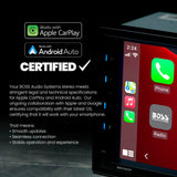 Boss Elite BE9ACP.WX 9" Single Din Touchscreen w/ Wireless Apple Carplay/Android Auto XM Ready Boss Elite