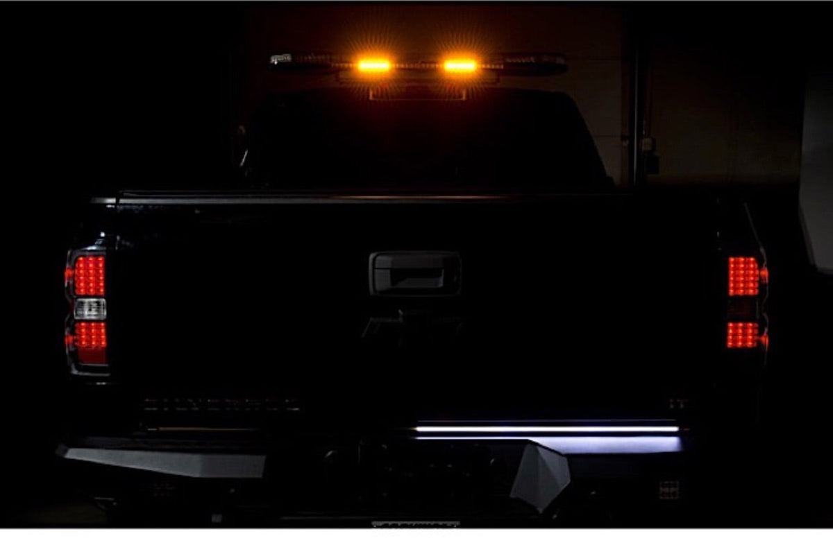 60IN WORK BLADE LED LIGHT BAR AMBER/WHITE W/POWER WIRE MODIFICATION
