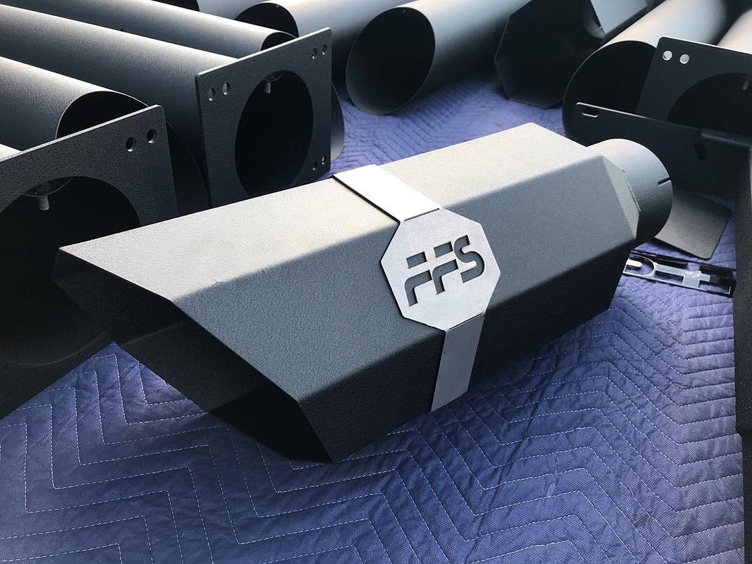 8” Octagon 36” Axle Dump Exhaust Tip