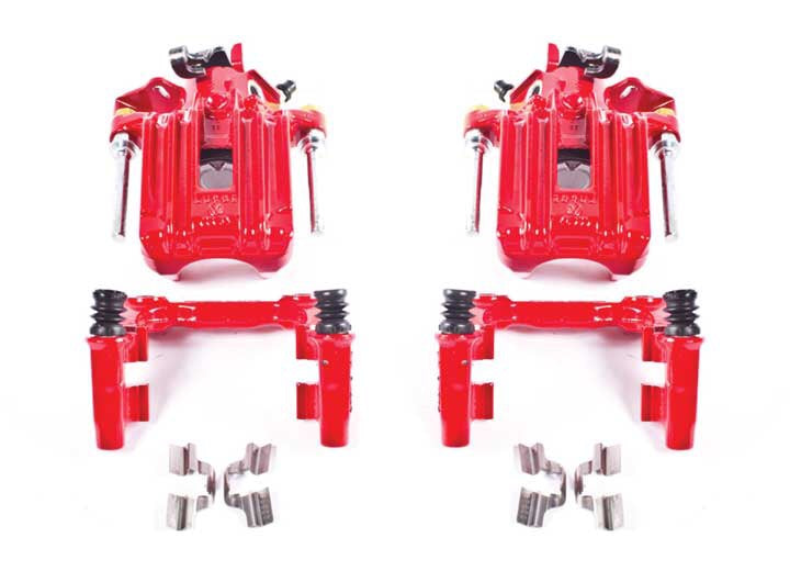 Jetta TDI RED POWDER COATED PERFORMANCE CALIPERS Far From Stock - Meyer Distributing