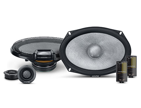Alpine R2-S69C 6"x9" Component Speakers (Pair) Alpine