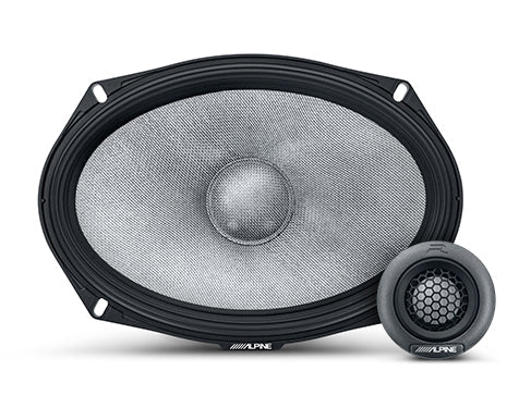 Alpine R2-S69C 6"x9" Component Speakers (Pair) Alpine