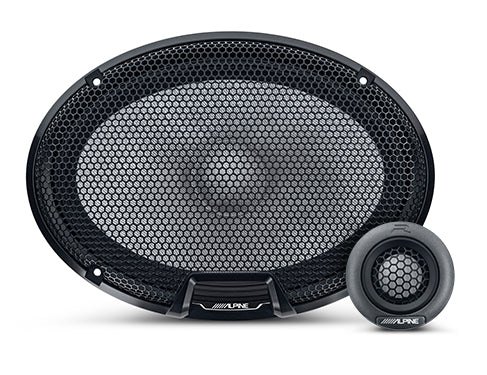 Alpine R2-S69C 6"x9" Component Speakers (Pair) Alpine