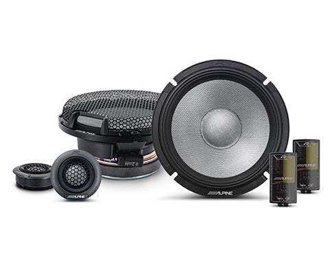 Alpine R2-S65C 6.5" Component Speakers (Pair) Alpine