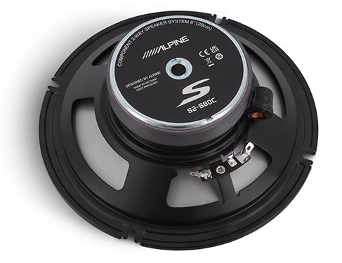 Alpine S2-S80C 8" Component Speakers (Pair) Alpine