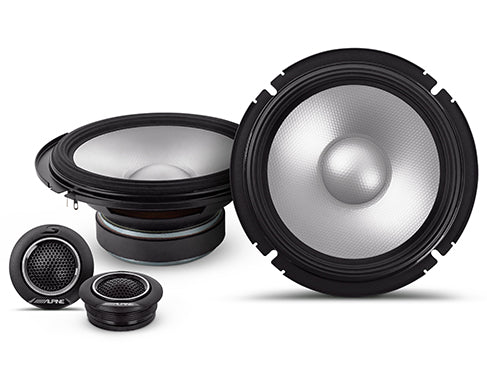 Alpine S2-S65C 6.5" Component Speakers (Pair) Alpine