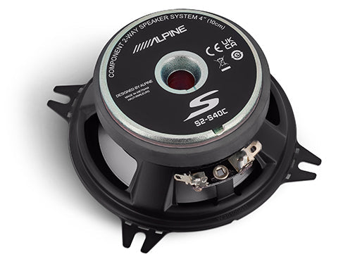 Alpine S2-S40C 4"Component Speakers (Pair) Alpine