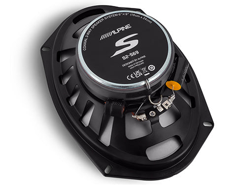 Alpine S2-S69 | 6X9" 2-Way Coaxial Speakers (Pair) Alpine