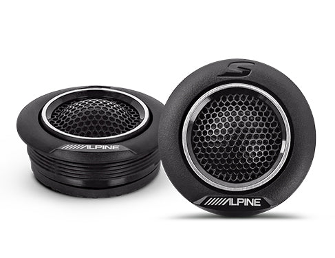 Alpine S2-S10TW 1" Tweeters (Pair) Alpine